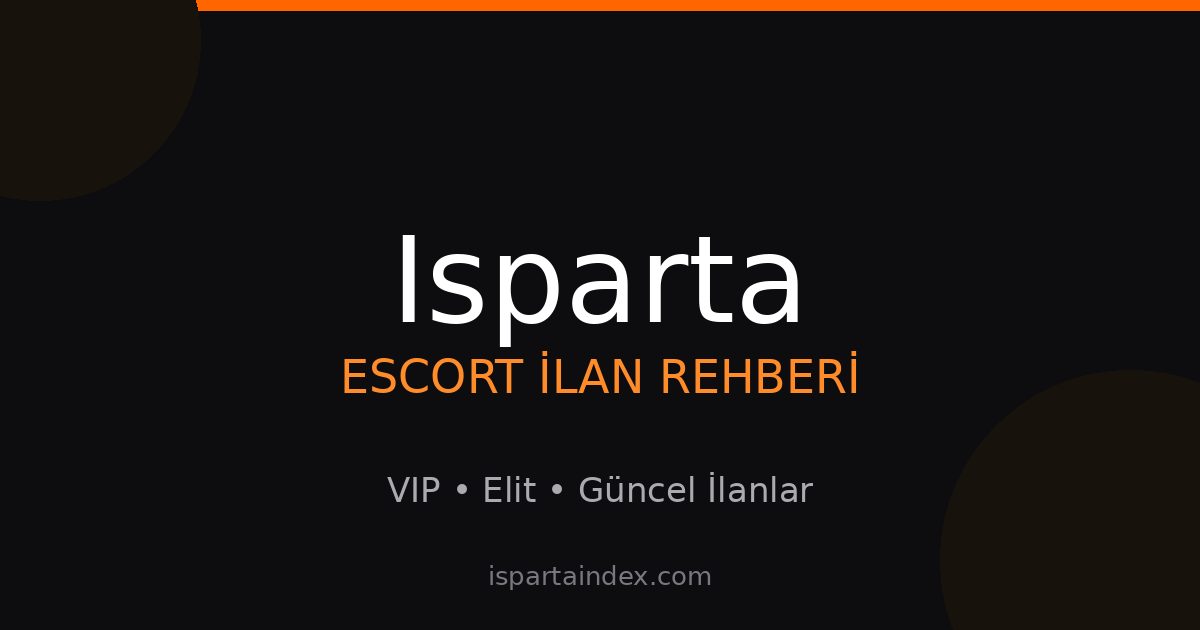 Isparta Escort website preview